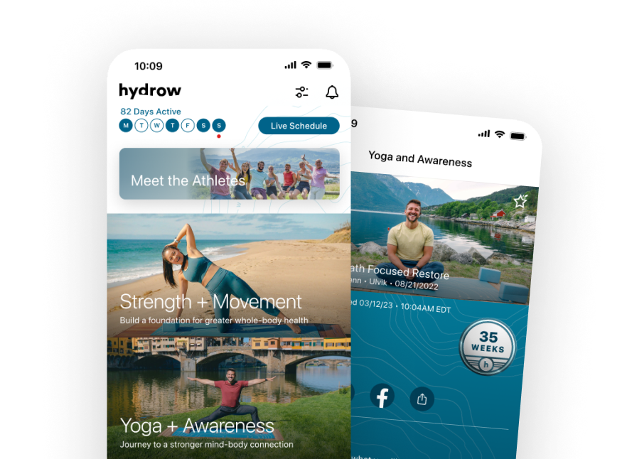 Hydrow apps